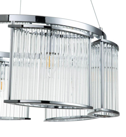 Люстры подвесные — Подвесная люстра Indigo Corsetto 12003/6P Chrome V000076 купить в 