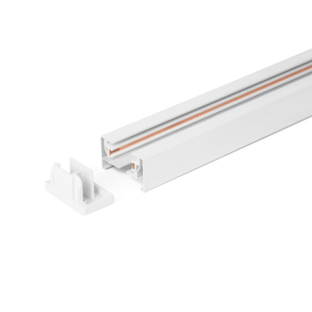 Шинопроводы — Шинопровод Elektrostandard 85081/00 / Однофазный шинопровод белый (3м.) купить в 