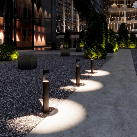 Низкие уличные фонари — Садово-парковый светильник Odeon Light 6657/10GL купить в 