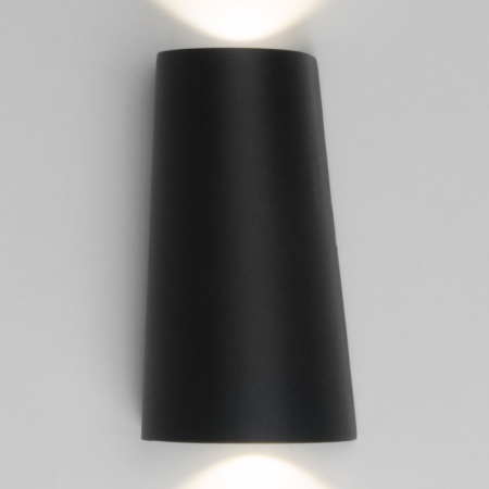 Уличные настенные светильники — Светильник настенный Elektrostandard 1525 TECHNO LED черный купить в 