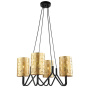 Люстры подвесные — Подвесная люстра Lumien Hall Нерей 4001/4P-BK-GD купить в 