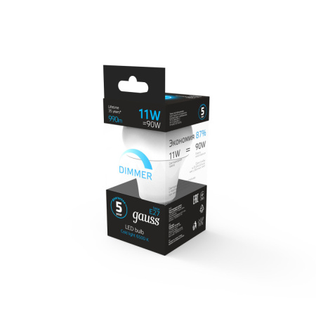 Светодиодные лампы — Светодиодная лампа Gauss 102502311-D купить в 