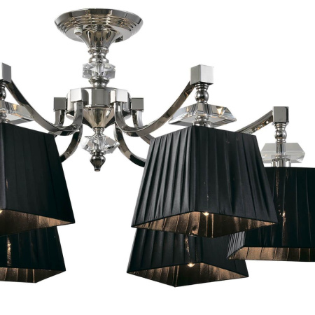 Потолочные люстры — Потолочная люстра Lumien Hall Fabriano LH1055/6C-NK-BK купить в 