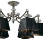 Потолочные люстры — Потолочная люстра Lumien Hall Fabriano LH1055/6C-NK-BK купить в 