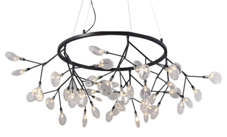 Люстры подвесные — Подвесная люстра Crystal Lux EVITA SP45 D BLACK/TRANSPARENT купить в  Люстры подвесные — Подвесная люстра Crystal Lux EVITA SP45 D BLACK/TRANSPARENT купить в
