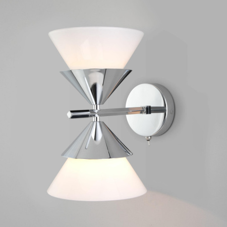 Настенные бра — Бра Eurosvet 70138/2 хром купить в 