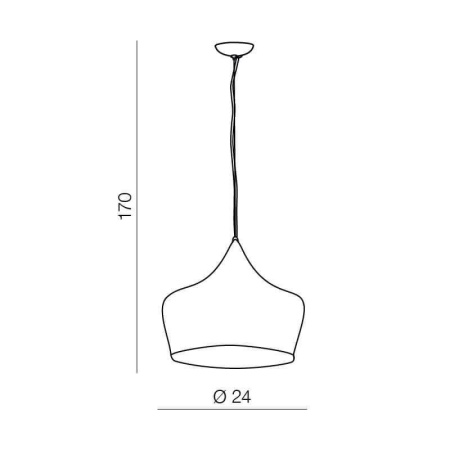 Подвесные светильники — Подвесной светильник Azzardo Orient AZ1406 купить в 