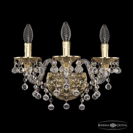 Настенные бра — Бра Bohemia Ivele Crystal 16109B/3/141 G купить в 
