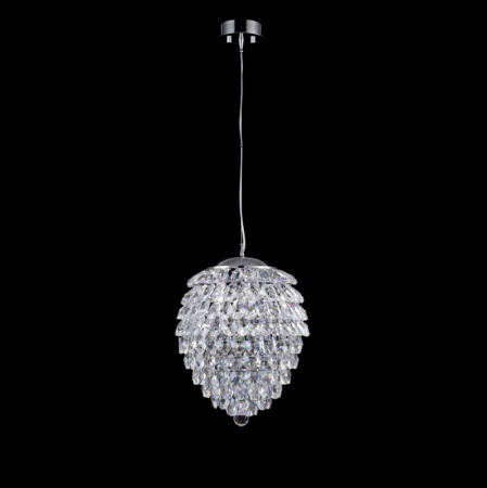 Подвесные светильники — Подвесной светильник Crystal Lux CHARME SP2+2 LED CHROME/TRANSPARENT купить в 
