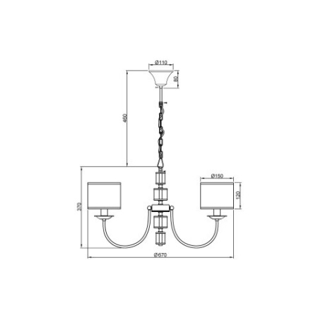 Люстры подвесные — Подвесная люстра Vele Luce VL4194P06 купить в  Люстры подвесные — Подвесная люстра Vele Luce VL4194P06 купить в