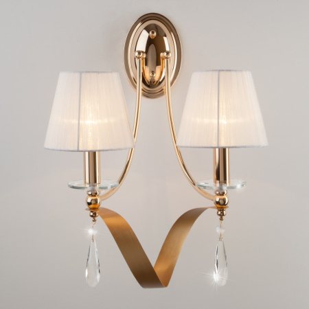 Настенные бра — Бра Eurosvet 60063/2 золото купить в  Настенные бра — Бра Eurosvet 60063/2 золото купить в