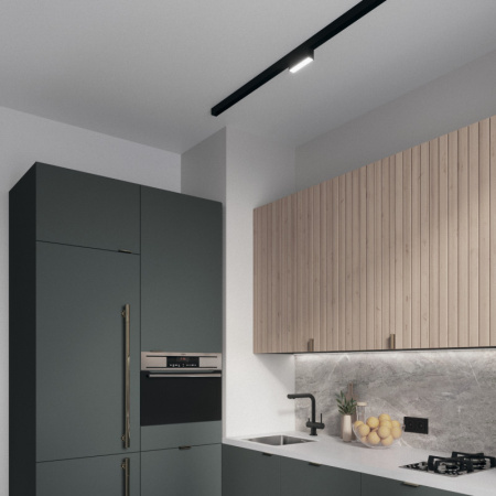 Трековые светильники — Светильник на шине Maytoni Technical TR075-2-10W3K-B купить в 