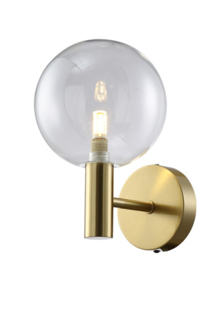 Настенные бра — Бра Crystal Lux ANDRES AP1 BRONZE/TRANSPARENTE купить в  Настенные бра — Бра Crystal Lux ANDRES AP1 BRONZE/TRANSPARENTE купить в