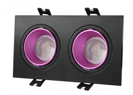 Встраиваемые точечные светильники — Встраиваемый светильник Denkirs DK3072-BK+PI купить в  Встраиваемые точечные светильники — Встраиваемый светильник Denkirs DK3072-BK+PI купить в