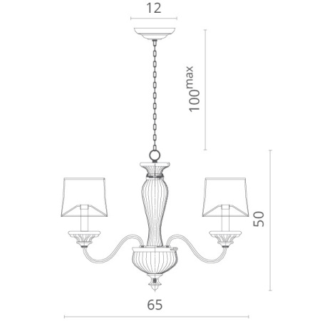 Люстры подвесные — Подвесная люстра Divinare 1175/01 LM-5 купить в  Люстры подвесные — Подвесная люстра Divinare 1175/01 LM-5 купить в