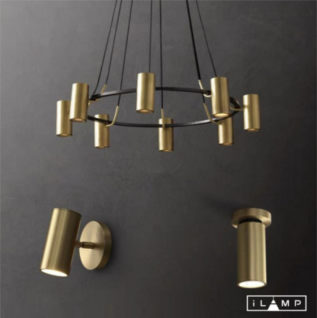 Споты — Спот iLamp 8861C BR-BK купить в  Споты — Спот iLamp 8861C BR-BK купить в