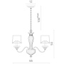 Люстры подвесные — Подвесная люстра Divinare 1175/01 LM-5 купить в  Люстры подвесные — Подвесная люстра Divinare 1175/01 LM-5 купить в