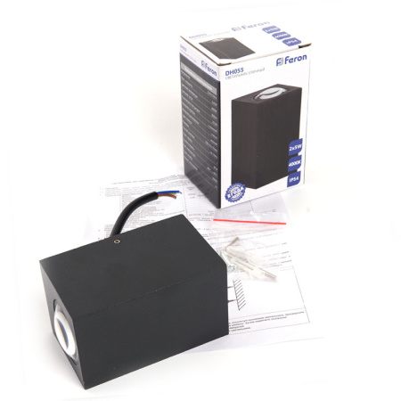 Уличные настенные светильники — Светильник настенный Feron 48486 купить в 