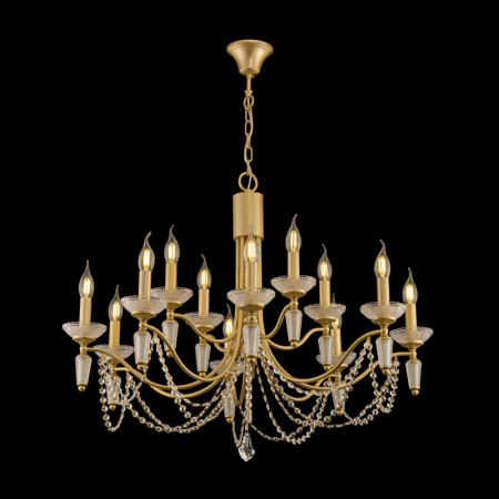 Люстры подвесные — Подвесная люстра Freya FR2009PL-12G купить в 