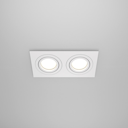 Встраиваемые точечные светильники — Встраиваемый светильник Maytoni Technical DL024-2-02W купить в 