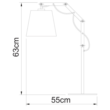Настольные лампы — Настольная лампа ARTE Lamp A5700LT-1WH купить в  Настольные лампы — Настольная лампа ARTE Lamp A5700LT-1WH купить в
