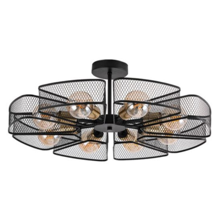 Люстры накладные — Накладная люстра ARTE Lamp A7044PL-8BK купить в  Люстры накладные — Накладная люстра ARTE Lamp A7044PL-8BK купить в