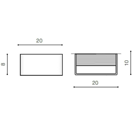 Настенные бра — Настенный светильник Azzardo Felix M AZ2426 купить в 