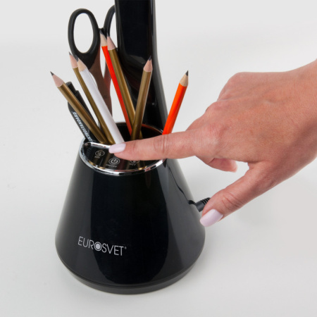 Настольные лампы — Настольная лампа Eurosvet 80421/1 черный купить в 