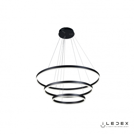 Подвесные светильники — Подвесная люстра iLedex Orion LZ-230-1 114W BK купить в 