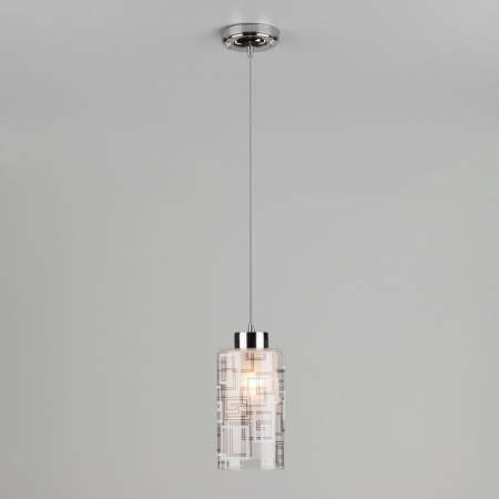 Подвесные светильники — Подвесной светильник Eurosvet 50002/1 хром купить в 