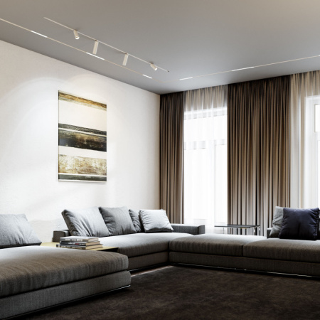 Трековые светильники — Светильник на шине Elektrostandard Slim Magnetic R07 Трековый светильник 8W 4200K Porte (белый) купить в 