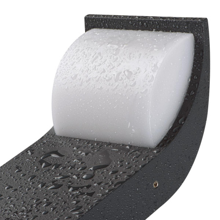 Свет для улицы — Садовый настенный светильник Kanlux ABETE LED EL 20 GR 36572 купить в 