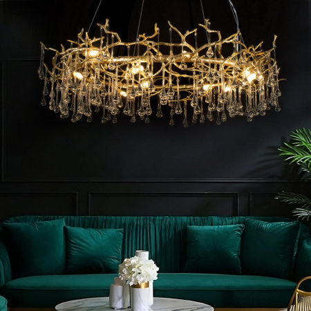 Люстры подвесные — Подвесная люстра LOFT IT 10068/1000 GD купить в 