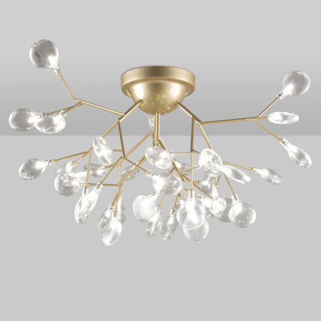 Люстры накладные — Накладная люстра Natali Kovaltseva GRACE 75126/36С GOLD SATIN купить в  Люстры накладные — Накладная люстра Natali Kovaltseva GRACE 75126/36С GOLD SATIN купить в