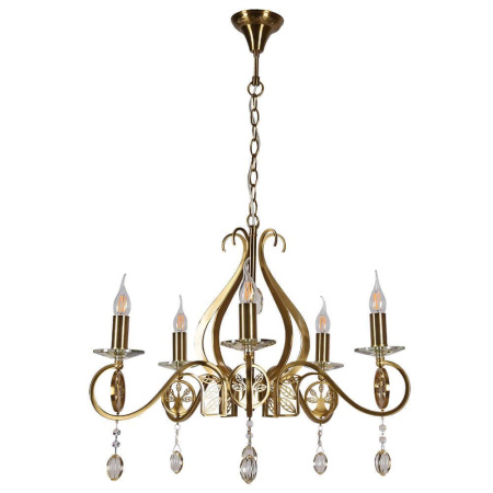 Люстры подвесные — Подвесная люстра Lumien Hall Ауэрель 2031/5H-BRGD-CGN купить в 