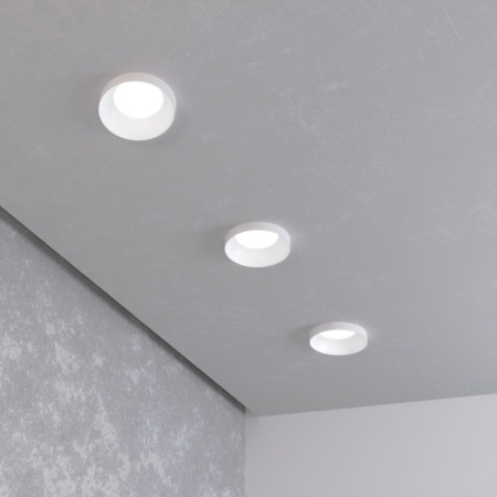 Встраиваемые точечные светильники — Встраиваемый светильник Elektrostandard 111 MR16 белый купить в 