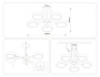 Люстры на штанге — Люстра на штанге Ambrella Light FL4828 купить в  Люстры на штанге — Люстра на штанге Ambrella Light FL4828 купить в