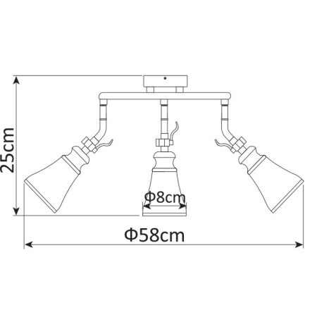 Споты — Спот ARTE Lamp A9231PL-3AB купить в  Споты — Спот ARTE Lamp A9231PL-3AB купить в
