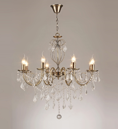 Люстры подвесные — 02259/8 бронза купить в 