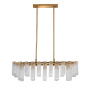 Люстры на штанге — Подвесная люстра Indigo BRINA 12027/10PL Brass V000367 купить в  Люстры на штанге — Подвесная люстра Indigo BRINA 12027/10PL Brass V000367 купить в