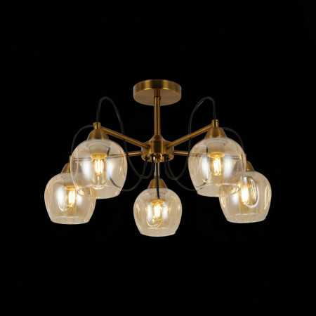 Люстры на штанге — Люстра на штанге Evoluce SLE110002-05 купить в 