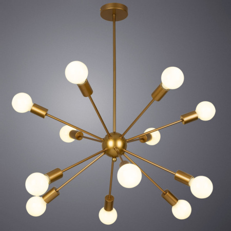 Люстры на штанге — Люстра на штанге ARTE Lamp A6702PL-12PB купить в  Люстры на штанге — Люстра на штанге ARTE Lamp A6702PL-12PB купить в