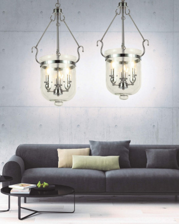 Люстры подвесные — Подвесная люстра Lumina Deco LDP 6116-3 CHR купить в 