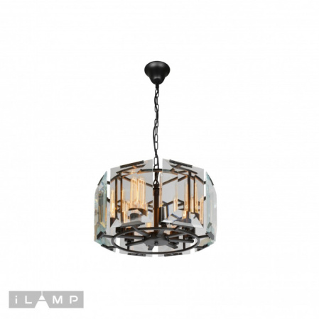 Люстры подвесные — Подвесная люстра iLamp 6108-500BK купить в 