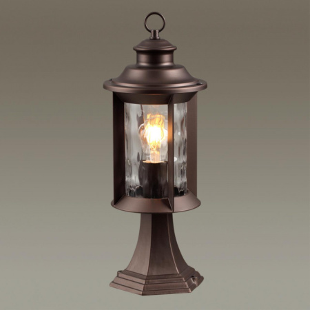 Низкие уличные фонари — Садово-парковый светильник Odeon Light 4961/1A купить в 