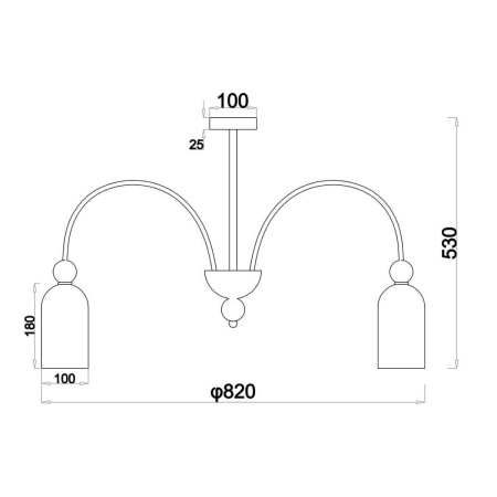 Люстры на штанге — Потолочная люстра Escada ODE 686/8PL Chrome купить в  Люстры на штанге — Потолочная люстра Escada ODE 686/8PL Chrome купить в