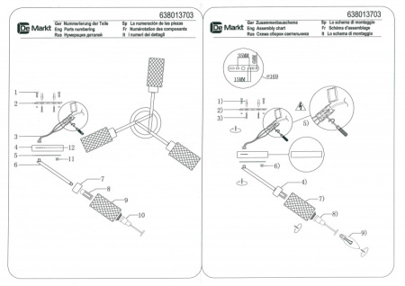 Люстры накладные — Накладная люстра DeMarkt 638013703 купить в 