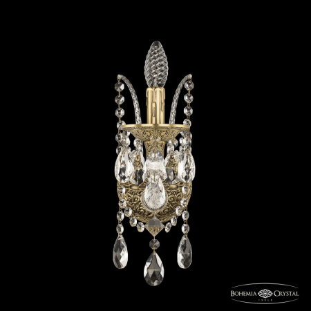 Настенные бра — Бра Bohemia Ivele Crystal 16111B/1/165 FP купить в 