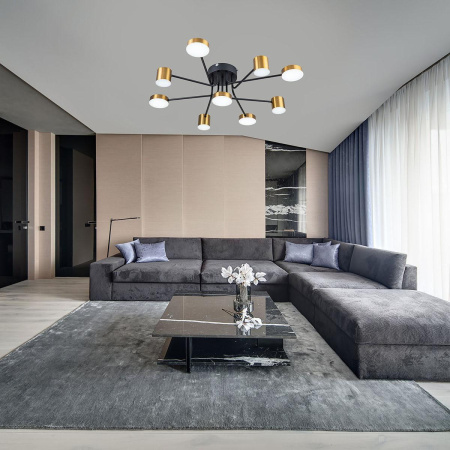 Потолочные люстры — Потолочная светодиодная люстра Escada Ogma 10235/9LED купить в 