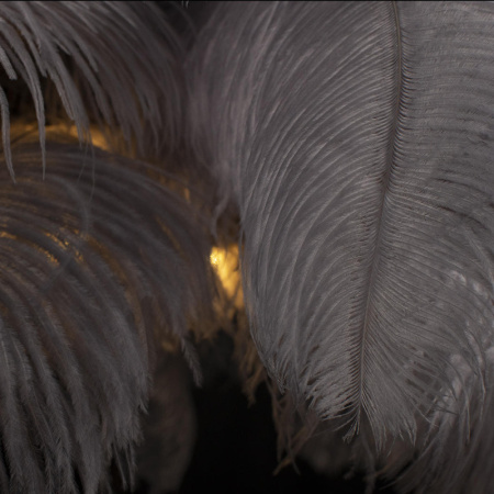 Торшеры и напольные светильники — Торшер LOFT IT 10067F/BK Grey купить в 